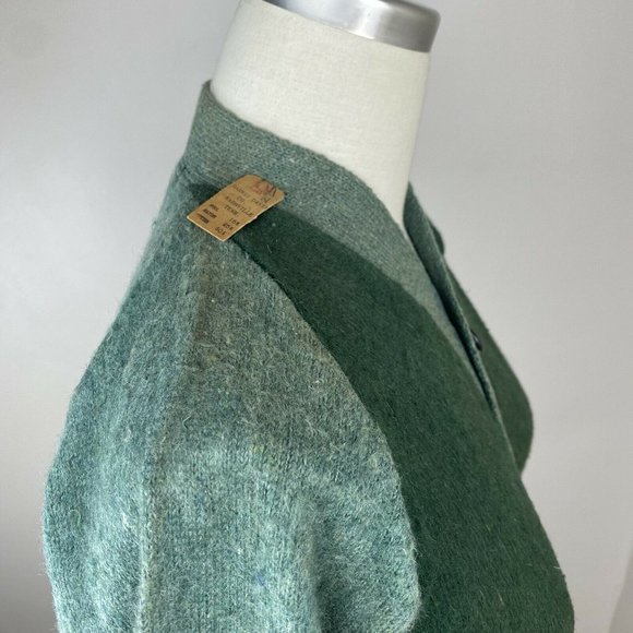 Vintage 1940s Child's Cowboy Cardigan Sweater, Sportswear, Adult Size XS/S, NWT - Picture 7 of 12